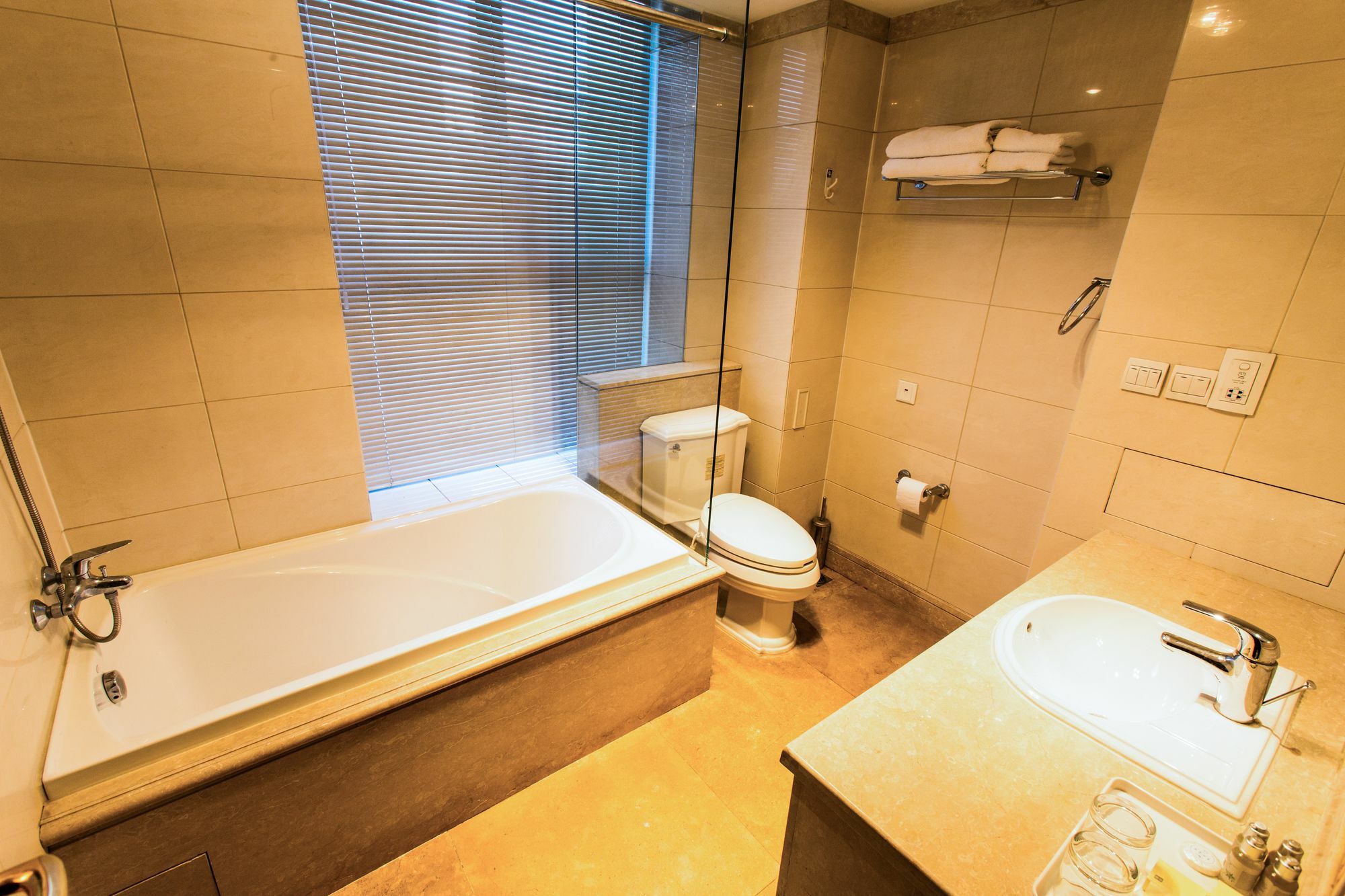 World City Jiamei Service Apartment Beijiing Beijing Bagian luar foto